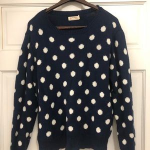 Polka dot sweater